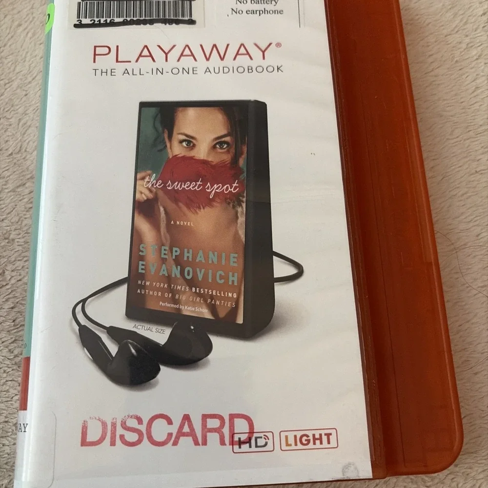 Playaway Audiobook Ex Library - The Sweet Spot By Stephanie Evanovich